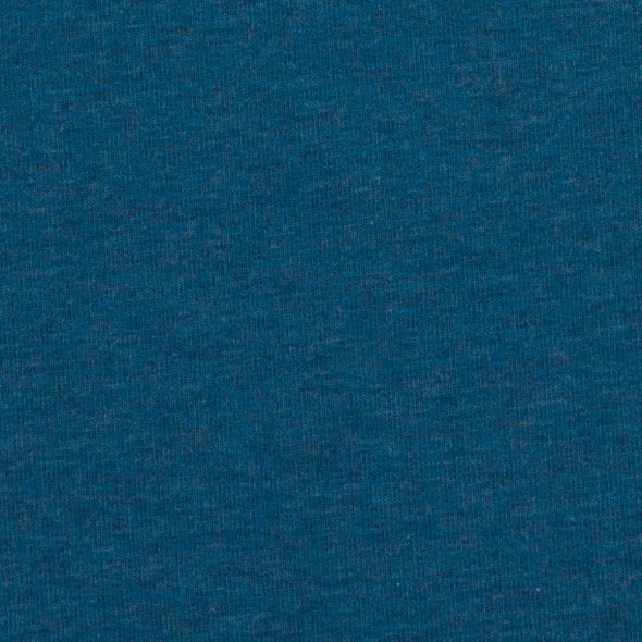 Baumwoll Jersey Stoff melange - Vanessa von Swafing 001748-petrol: 1,0m