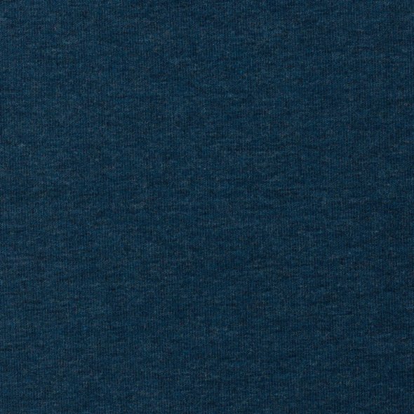 Baumwoll Jersey Stoff melange - Vanessa von Swafing 001749-dunkelpetrol: 1,0m