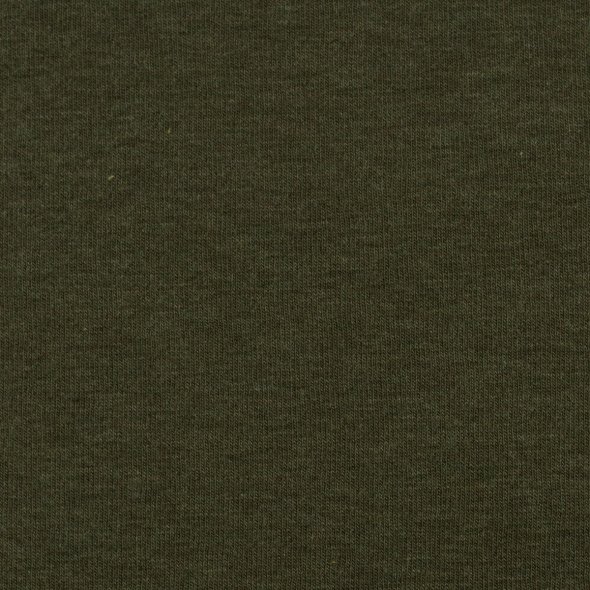 Baumwoll Jersey Stoff melange - Vanessa von Swafing 001769-khaki: 1,0m