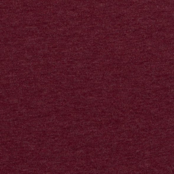 Baumwoll Jersey Stoff melange - Vanessa von Swafing 001937-bordeaux: 1,0m
