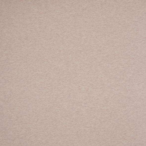 Baumwoll Sweat Stoff Eike angeraut melange - Eike melange von Swafing 001010-naturweiß: 1,0m