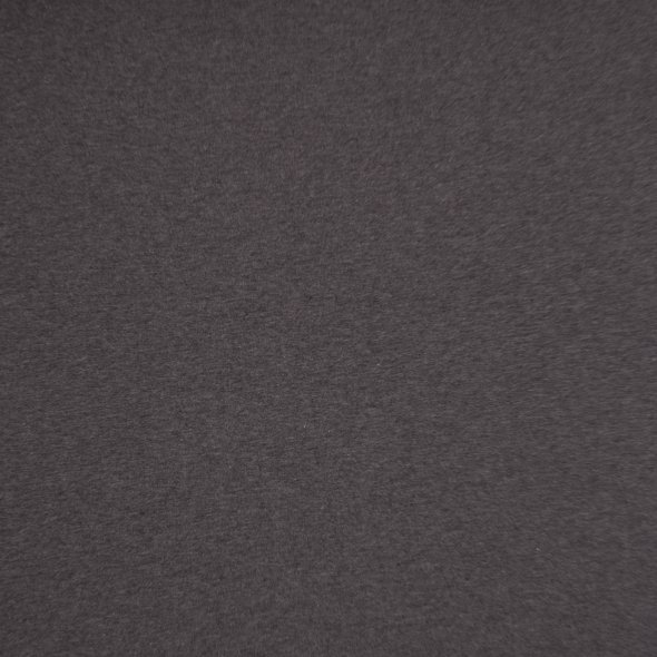 Baumwoll-Sweat Stoff Eike angeraut melange - Eike melange von Swafing 001285-dunkelgrau: 1,0m