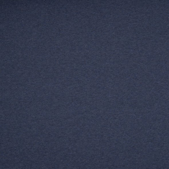 Baumwoll Sweat Stoff Eike angeraut melange - Eike melange von Swafing 001597-jeansblau: 1,0m