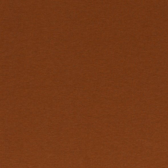 Baumwoll Sweat Stoff Eike angeraut melange - Eike melange von Swafing 001715-kupfer: 1,0m
