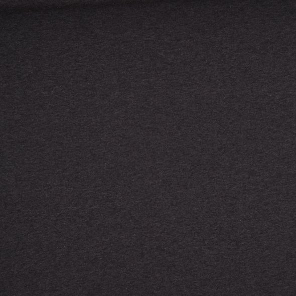 Baumwoll Sweat Stoff Eike angeraut melange - Eike melange von Swafing 001789-anthrazit: 1,0m