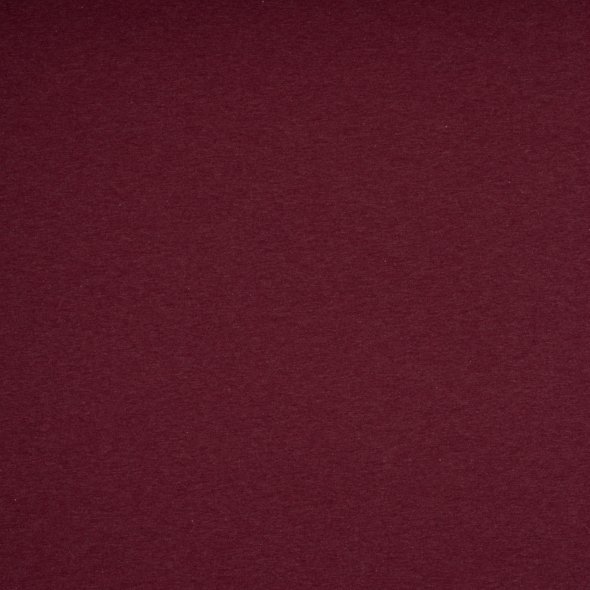 Baumwoll Sweat Stoff Eike angeraut melange - Eike melange von Swafing 001937-bordeaux: 1,0m