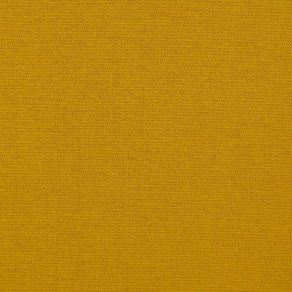 Baumwoll-Bündchen Stoff Heike, uni - Schlauchware von Swafing - Saisonale Farben FS26 000314-gelb: 1,0m
