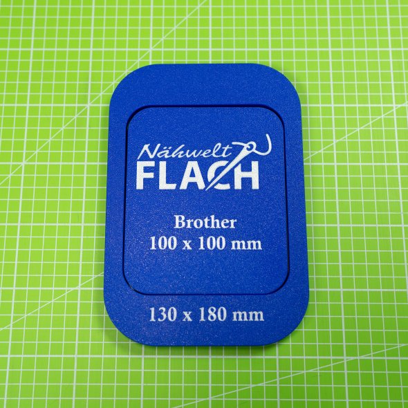 Erweiterung Unterlage für Brother Stickrahmen auf 130x180 mm (blau)