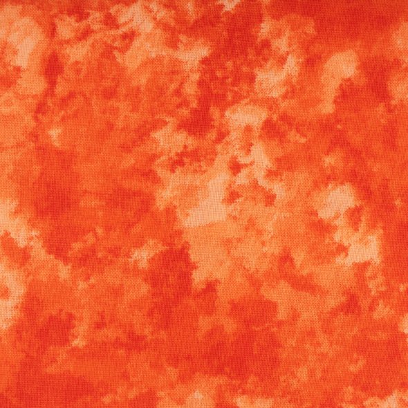 3er Bundle Baumwollstoff gemustert (je 50 x 135 cm / orange/türkis/beige)