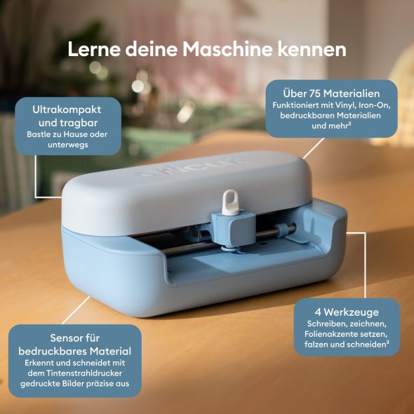 Cricut Joy 2 Schneideplotter (coral) + GRATIS Deluxe Bundle