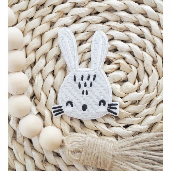 Paul und Clara Iron-On Patch Hase zum Aufbügeln