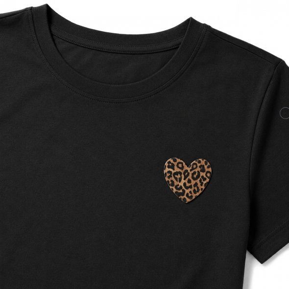 Paul und Clara Kunstlederlabel Leo Herz (Iron-On)