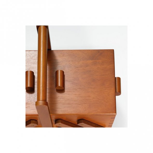 Prym Nähkasten Holz L (dunkel)