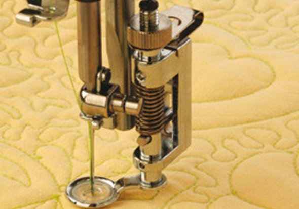 Janome Quiltfuß mit Spezial-Stichplatte
