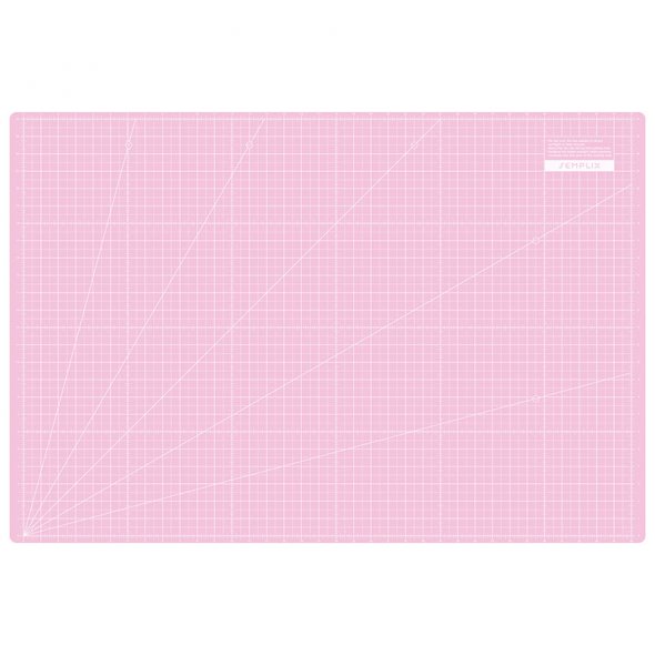 Semplix Schneidematten-Set A1 pink/ beere + GRATIS Prym Aqua-Trickmarker