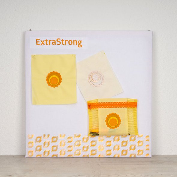Semplix ExtraStrong (20 cm x 5 m/ extr.stark. Stickvlies zum Wegschneiden/ schwarz)