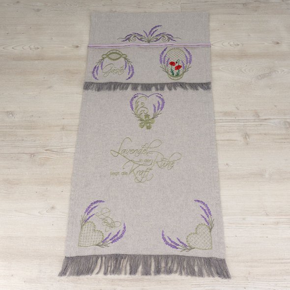 Windesign Stickmuster USB "Lavendel" (7 Stickmuster)
