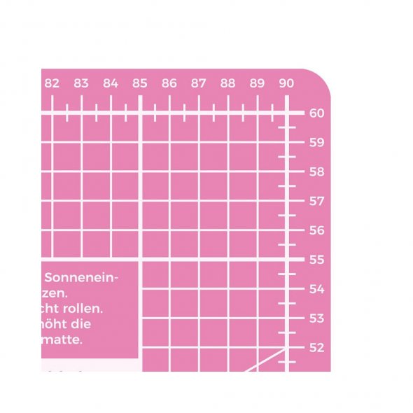 Semplix Schneidematte pink-lila (90 x 60 cm/ 35 x 24 inch) A1