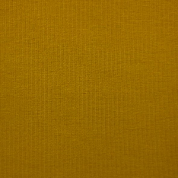 Baumwoll-Jersey uni 000313-senf: 1,0m