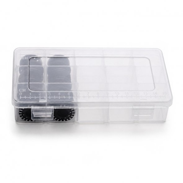 Spulenbox mit 12 Jumbo-Spulen für Bernina 7er/ 4er/ neue 5er Serie