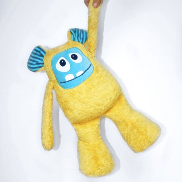 Kullaloo Kuscheltier MemoMonsti 3 versch. Gesichter (Nähanleitung)