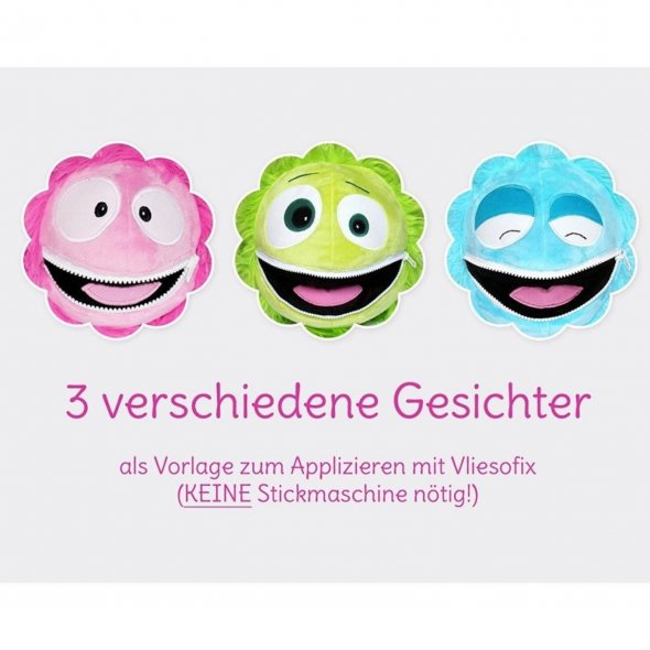 Kullaloo Kuschelköpfe Coole Kuller 3 versch. Größen und Gesichter (Nähanleitung)