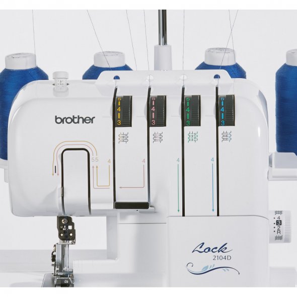 Brother 2104D 4 Faden Overlock