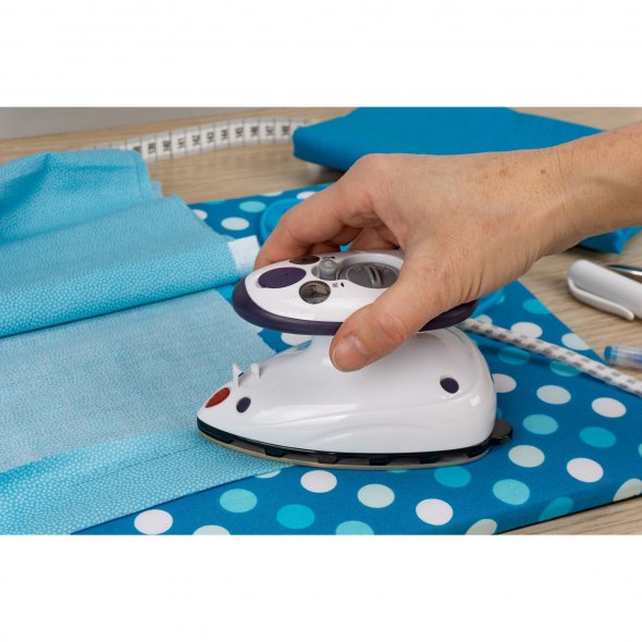 Set Prym Mini Bügeleisen mit Semplix Silikonablage (türkis)