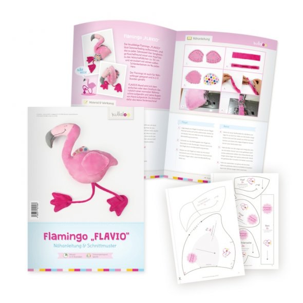 Kullaloo Print-Book Flamingo "Flavio" (Nähanleitung + Schnittmuster)