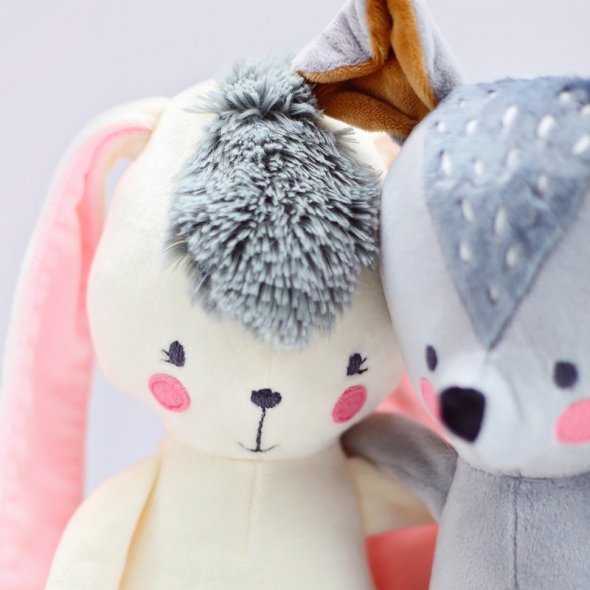 Kullaloo Print-Book Kuscheltiere "Melly & Mattes" (Nähanleitung + Schnittmuster)