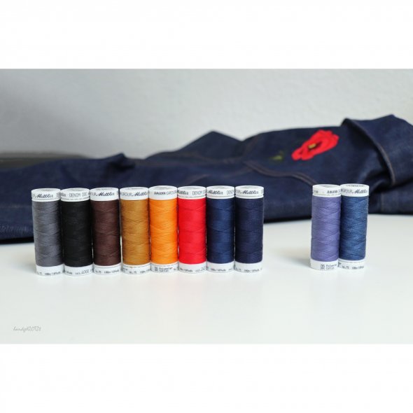 Amann-Mettler Denim Doc Nähgarn (100 m / verschiedene Jeansfarben)