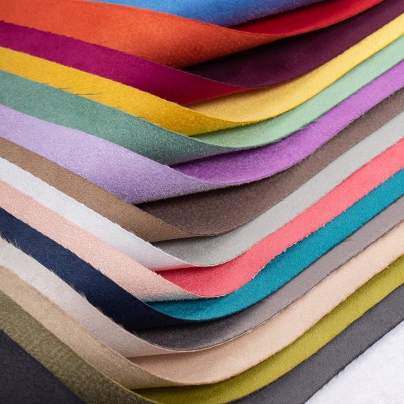 Veganes Leder Double Face (50 x 70 cm / zweifarbig / verschiedene Farben)