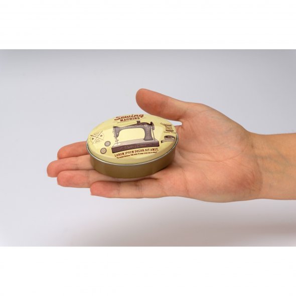 Nostalgiedosen Blechdosen 3er-Set (7 x 4,5 x 3 cm/ verschiedene Designs)
