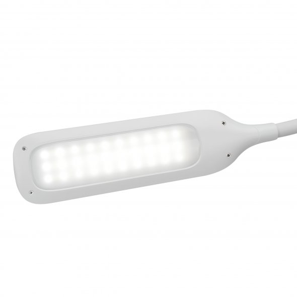 Lumina LED Tisch-Arbeitsleuchte (weiß/dimmbar/Tischklemme)