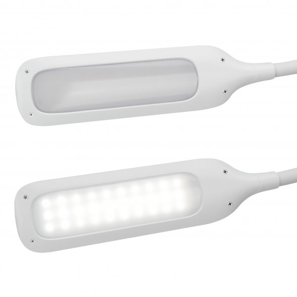Lumina LED Stehlampe (weiß/ dimmbar/ Standfuß/ mit Fernbedienung)