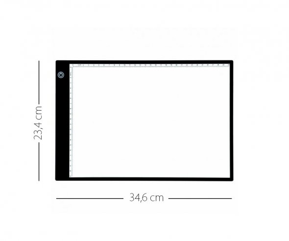 Purelite LED Ultra-Thin Light Box A4 (34,6 x 23,4 x 0,5 cm)