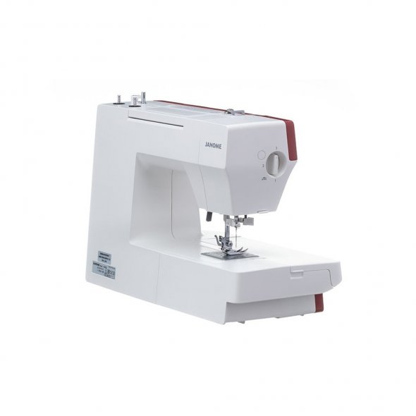 Janome 1522RD Mechanische Nähmaschine (rot)
