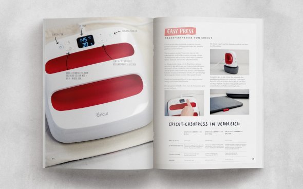 Plotter 1x1 Softcover Buch - Workshop für den Einstieg mit dem Cricut Plotter