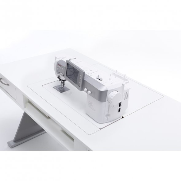 Quilt-Table twist 90° drehbar / 2 Schubladen / 44.40.80.00