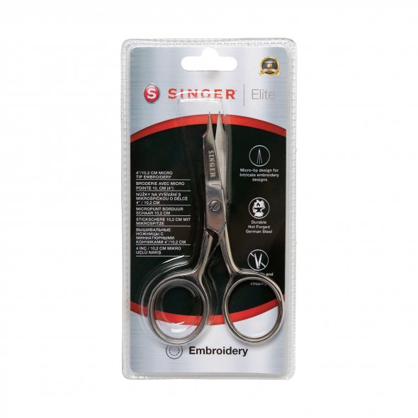 Singer Elite Stickschere Mikrospitze (10,2 cm/ 4")