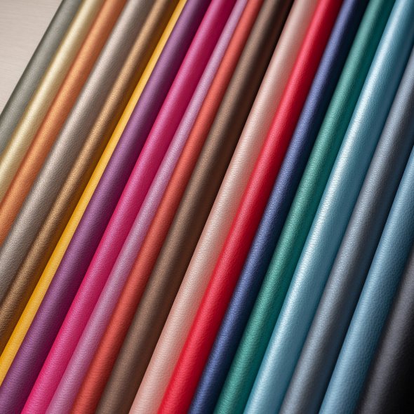 Kunstleder (0,60 m x 1,40 m/ verschiedene Farben)