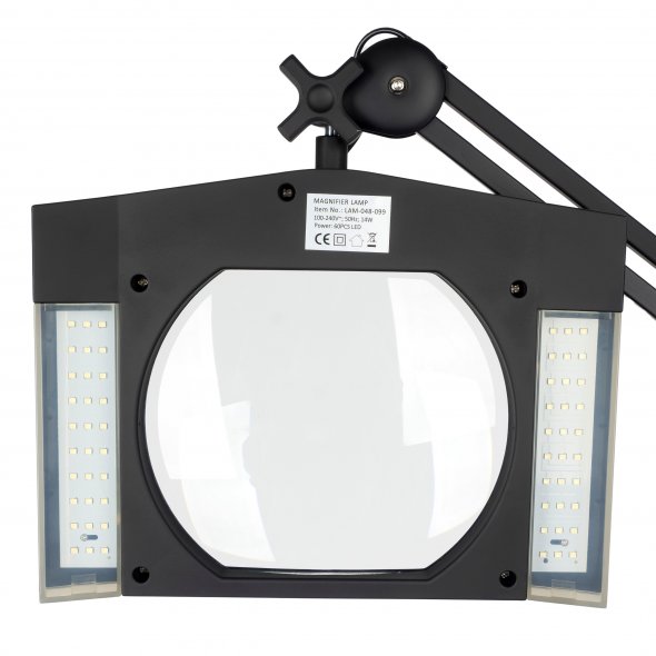 Semplix LED Lupen-Lampe 3D ESD-Protection schwarz (Linse 189 mm x 157 mm)