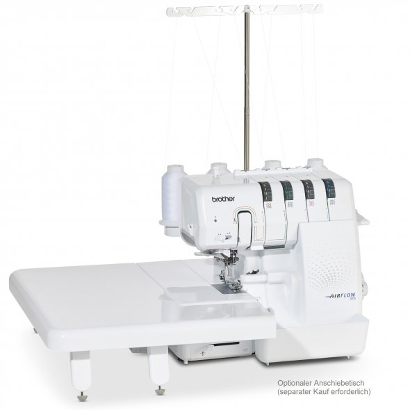 Brother AIRFLOW 3000 - 4 Faden Overlock mit Lufteinfädelung