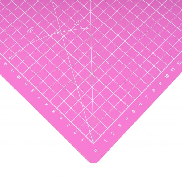 Schneidematte mit Metallkern pink A2 (Magnethaftung/ 60 x 45 cm)