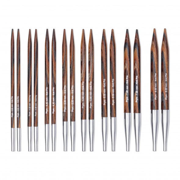 Prym Rundstricknadel-Set in Nadeltasche Natural (Stärken 3,5-8,0 mm/ 60-120 cm)