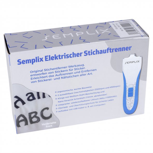 Semplix Elektrischer Stichauftrenner - stitch eraser