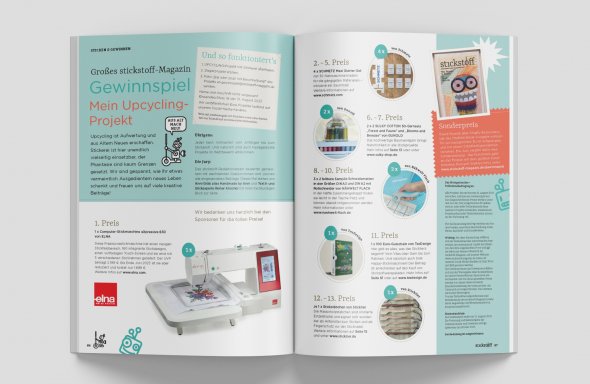 Magazin Stickstoff SEQUENZ 5 - Maschinensticken mit Leidenschaft