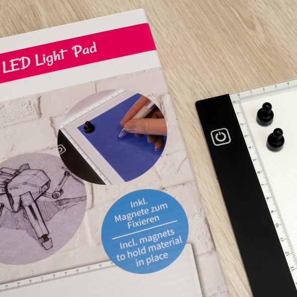 PlottiX Lightpad dimmbar (335 x 235 x 3,5 mm/ Arbeitsfläche 308 x 235 mm)