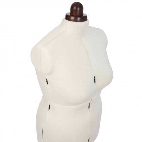 Lady Valet Schneiderbüste Schneiderpuppe Größe L - white