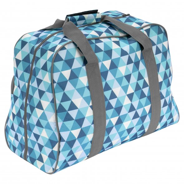 Semplix Nähmaschinentasche Diamond Design (blau/petrol)
